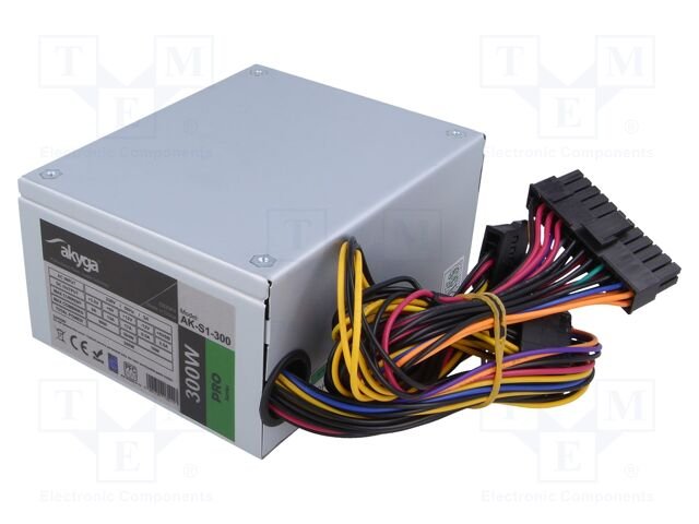 Power supply: computer; SFX; 300W; 3.3/5/12V; Features: fan 8cm