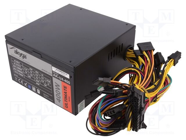 Power supply: computer; ATX; 400W; 3.3/5/12V; Ultimate