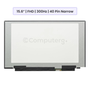 15.6-Inch - FHD (1920x1080) - 300Hz IPS - 40 Pin Narrow