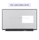 15.6-Inch - QHD (2560x1440) - 165Hz IPS - 40 Pin