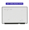 16.0-Inch - 120Hz WQXGA - 40 Pin