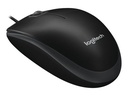 Logitech Mouse B100 - Black - 910-003357