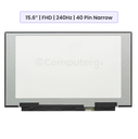 15.6-Inch - FHD (1920x1080) - 240Hz - 40 Pin Narrow
