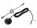 Antenna; black; SMA; 50W; 600MHz÷2.7GHz; 50Ω; 3m; 14dBi; -20÷85°C