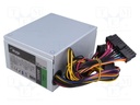 Power supply: computer; SFX; 300W; 3.3/5/12V; Features: fan 8cm