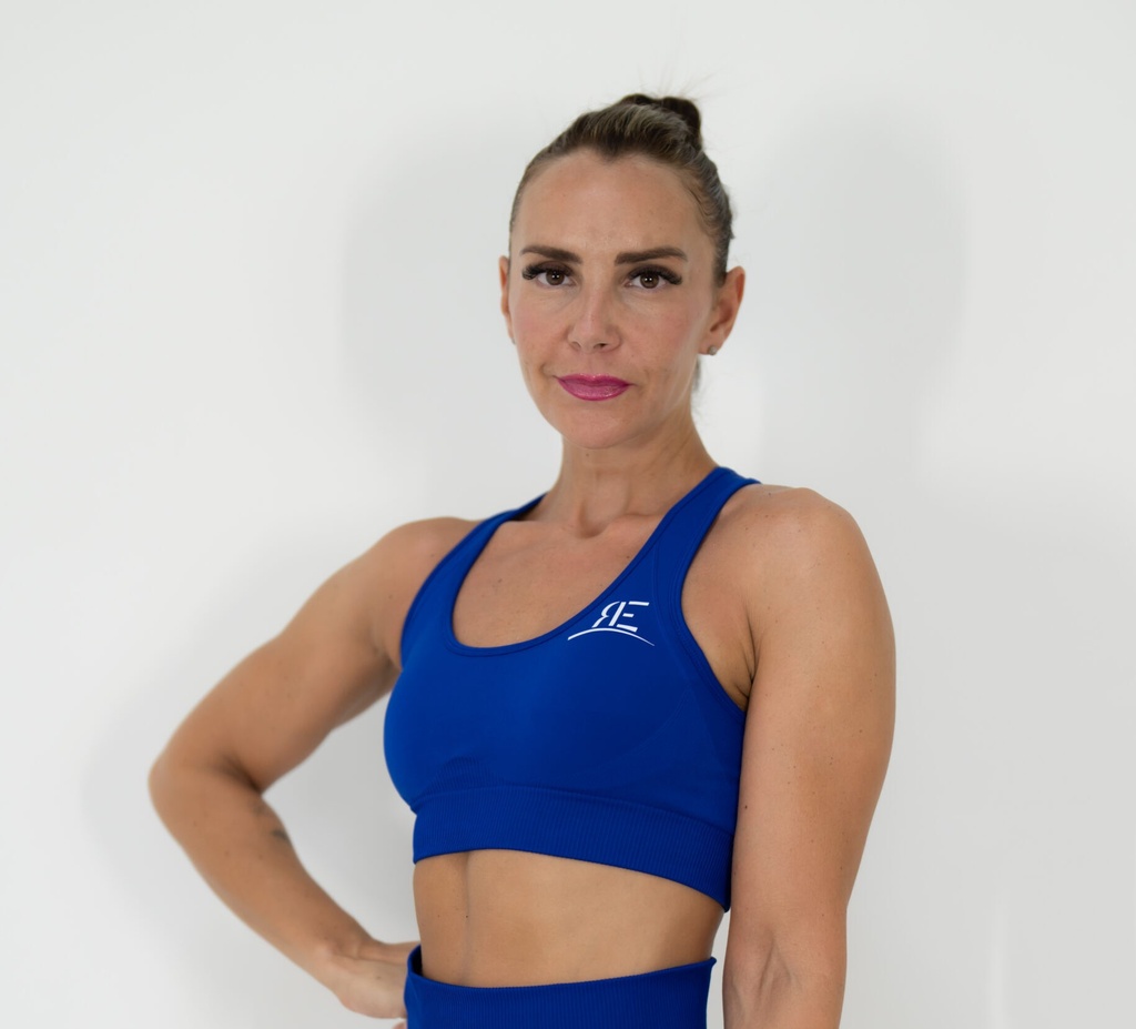 Reshape Blue Crop-Top