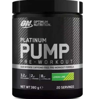 Optimum Nutrition Platinum Pump Caffeine-Free Pre-workout 380 g - 20 Servings