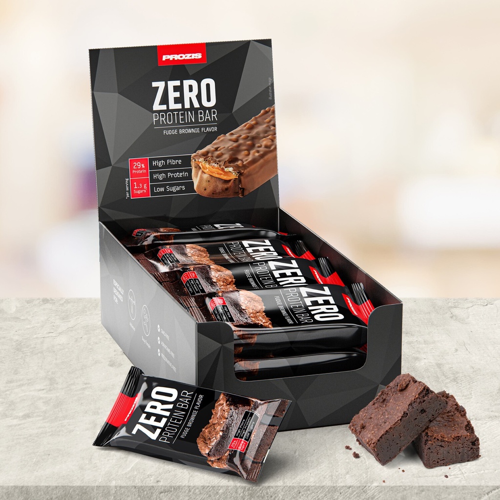 Prozis 12 x Zero Bar 40 g - Low Sugars