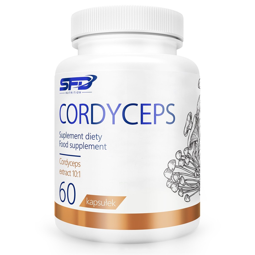 SFD NUTRITION CORDYCEPS 60 Caps - 60 Servings