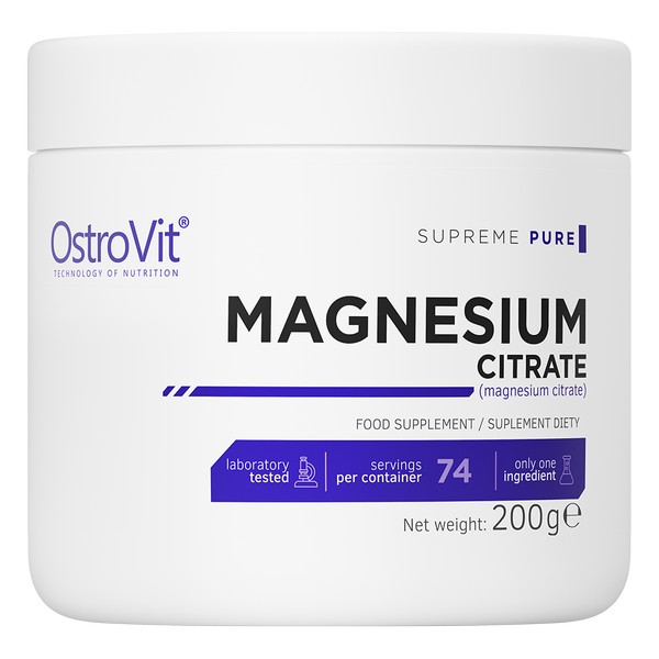 OstroVit Magnesium Citrate 200 g Natural 200 g - 74 Servings