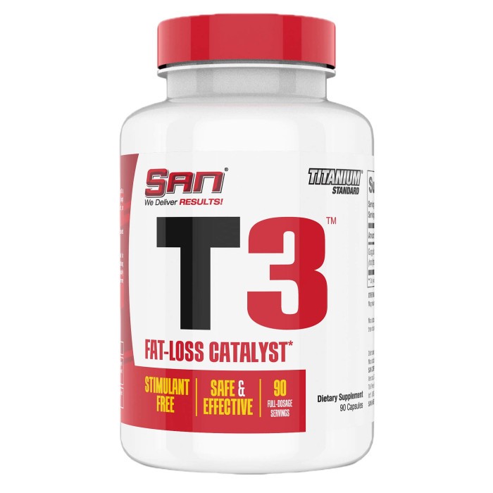 San T3 Fat Burner 90 Caps - 90 Servings