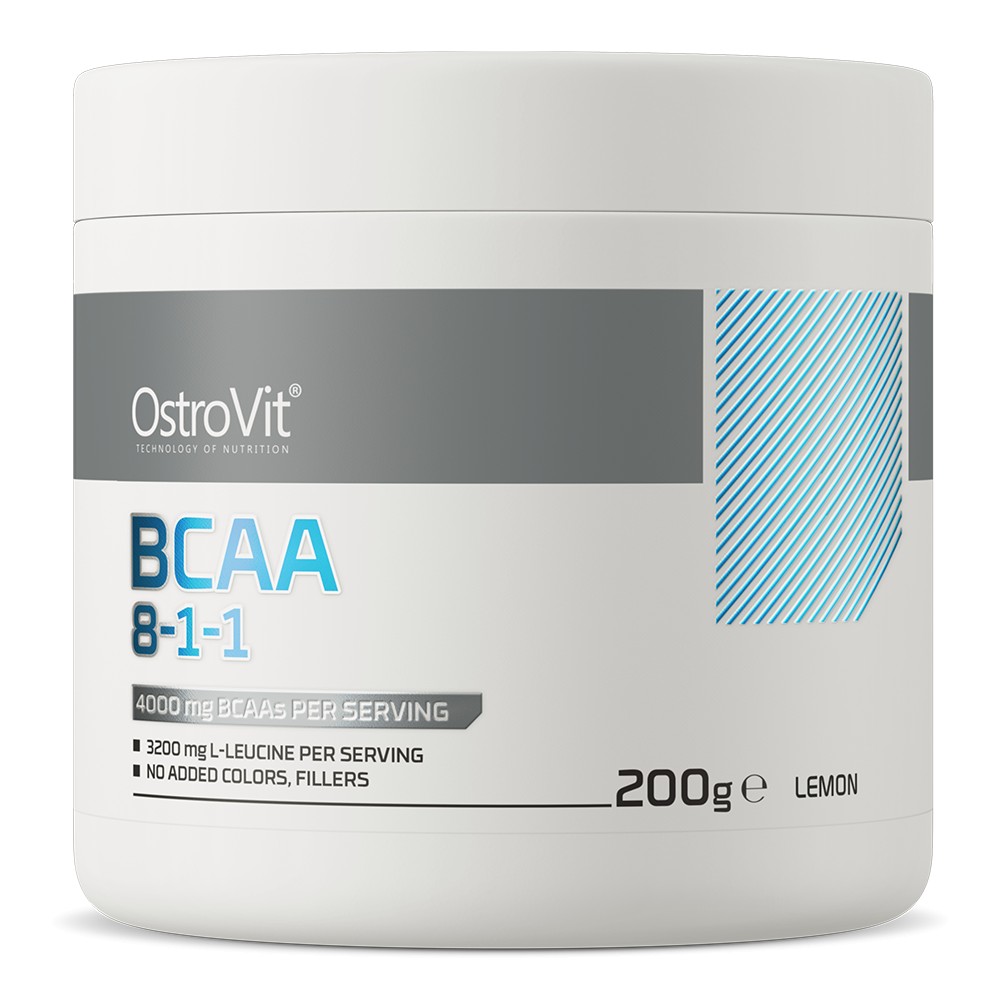 Ostrovit 100% BCAA 8:1:1 200 g - 40 Servings