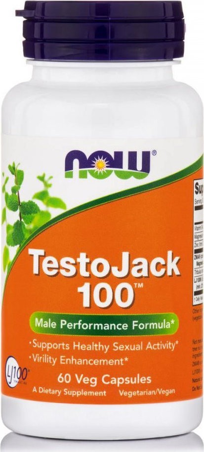 Now Foods TestoJack 100™ 60 VCaps - 30 Servings
