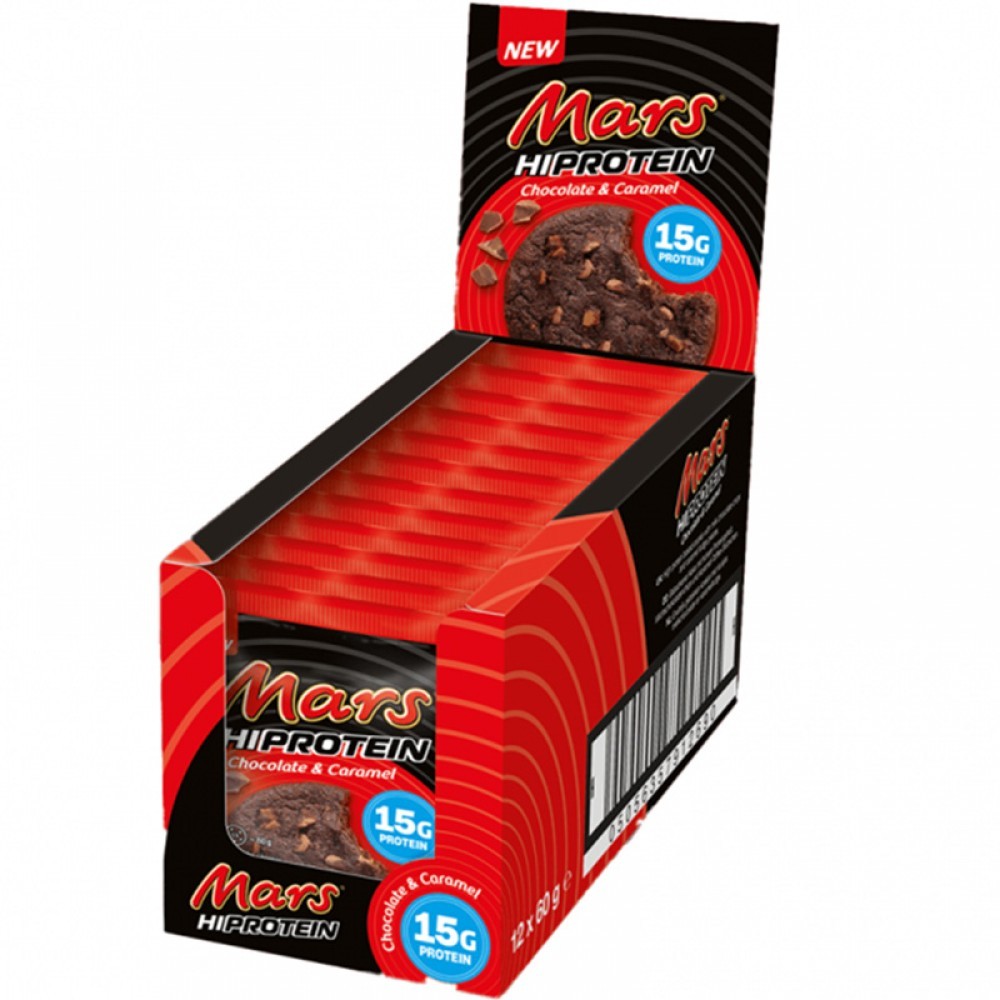 Mars Chocolate & Caramel High Protein Cookie 12 x 60 g