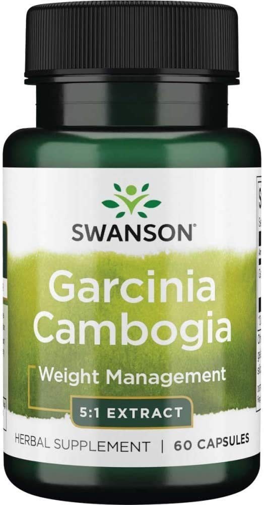 Swanson, Garcinia Cambogia 5:1 Extract, 60 Caps - 60 Servings