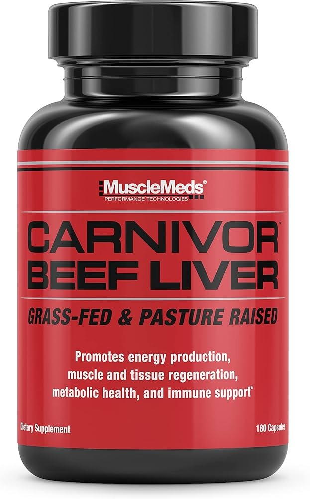 Carnivor Grass-Fed Beef Liver 180 Caps - 30 Servings