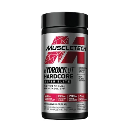 Muscletech Hydroxycut Hardcore Super Elite 100 Veggie Caps - 50 Servings