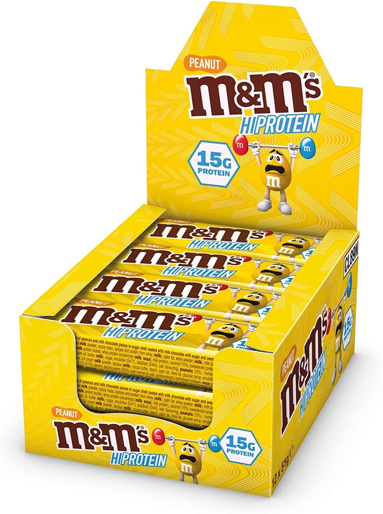 Mars M&M's - HI Protein Bars 12x51 g