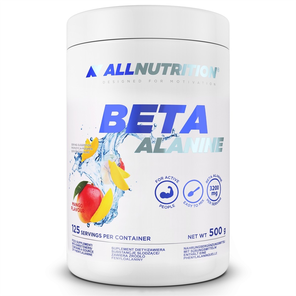 ALL Nutrition Beta Alanine 500 g - 125 Servings