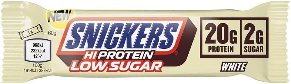 Snickers White Low Sugar High Protein Bar 1x57 g