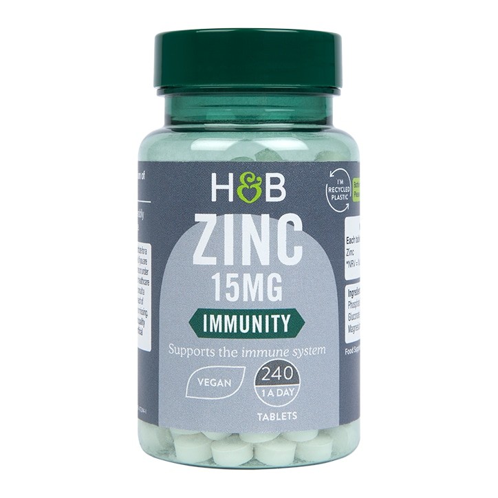 Holland & Barrett Maximum Strength Zinc 240 Tabs - 240 Servings