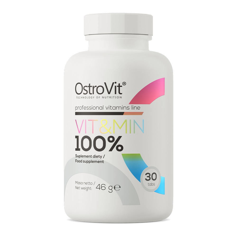 Ostrovit Vit & Min 100% - 30 Tabs - 15 Servings