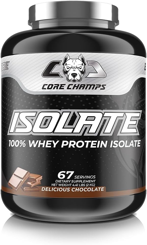 CORE CHAMPS 100% ISOLATE WHEY PROTEIN 2 Kgs -67 Servings