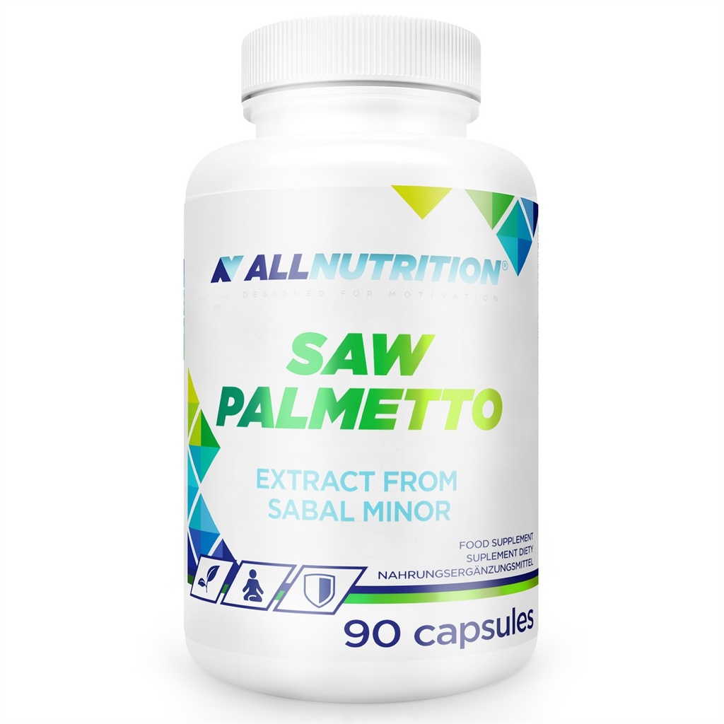ALL Nutrition Saw Palmetto 1000 mg - 90 Caps - 90 Servings