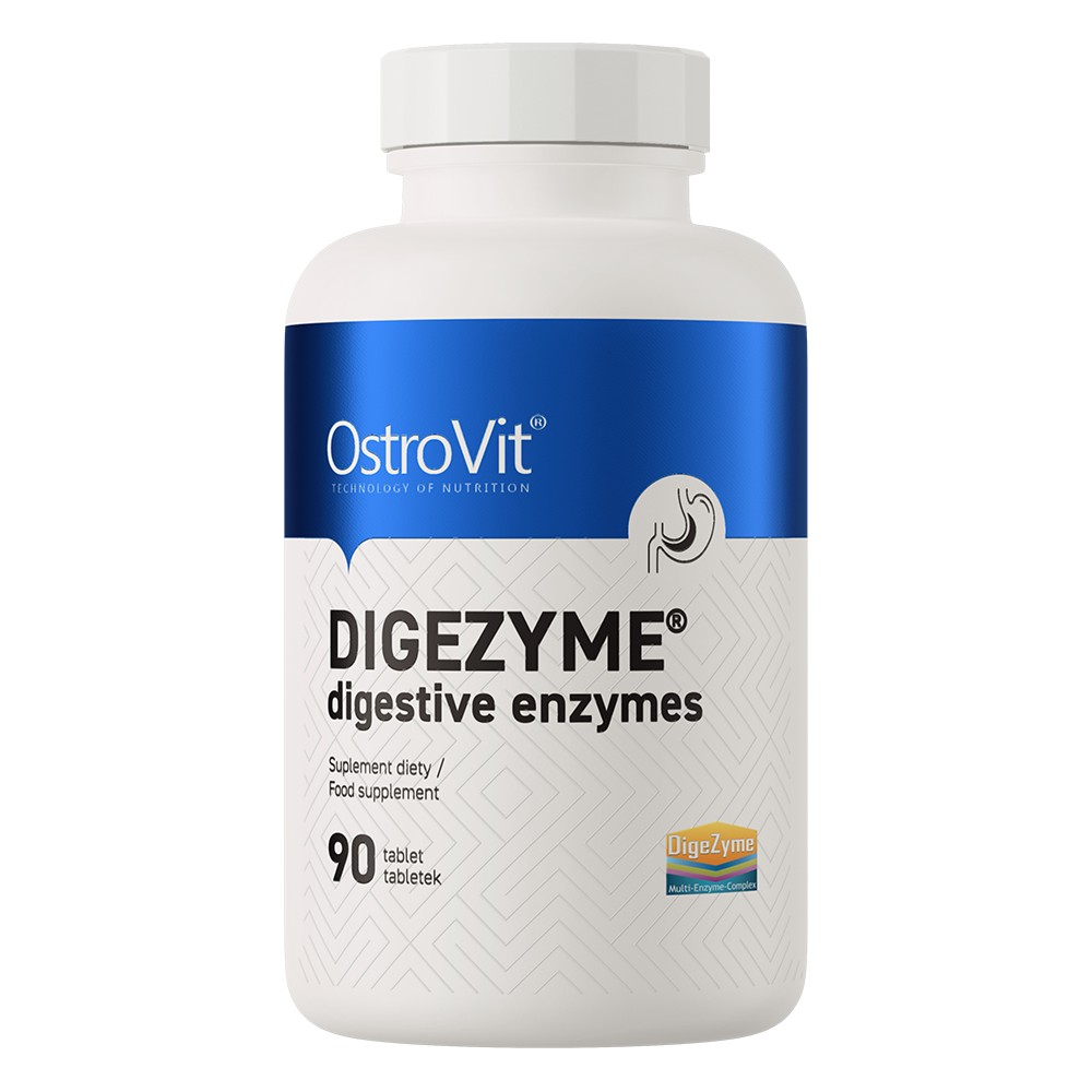 OstroVit Digezyme Digestive Enzymes 90 Tabs - 90 Servings
