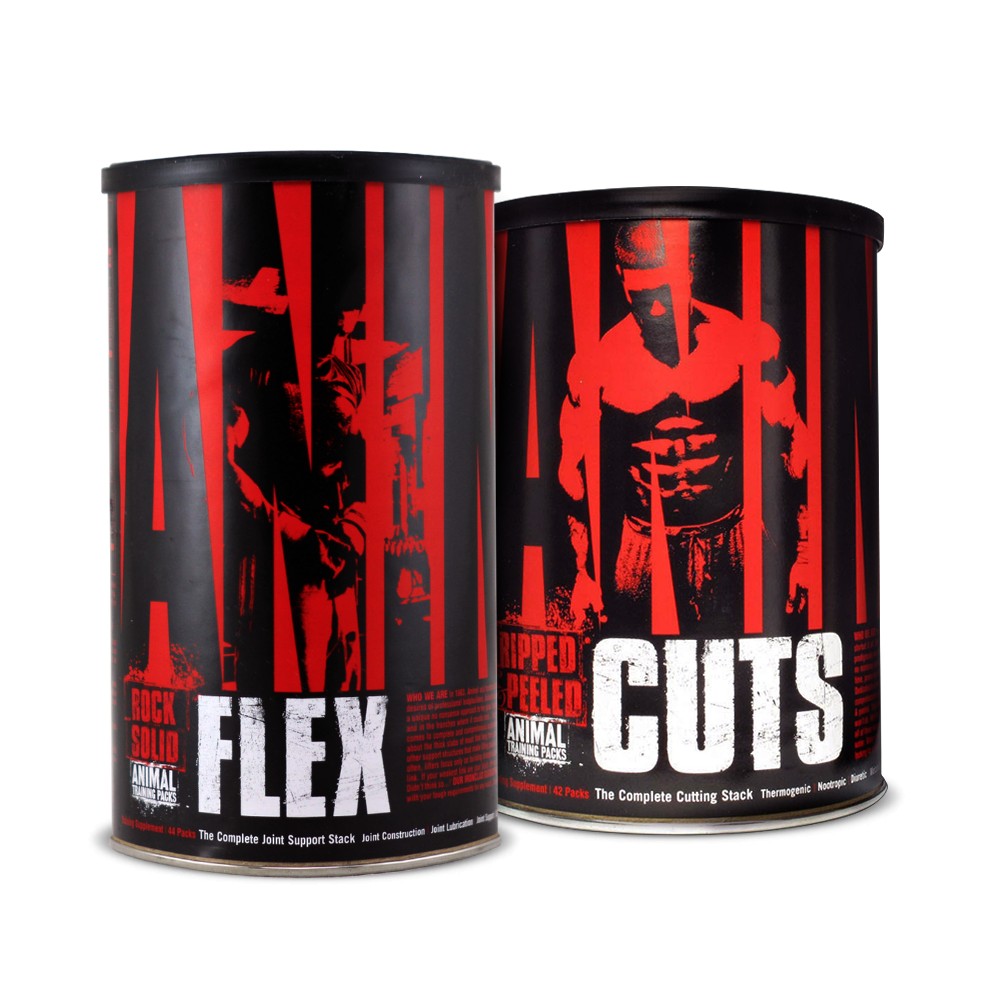 FRESH Stock! Universal Pack Animal Flex 44 packs + Animal Cuts 42 packs