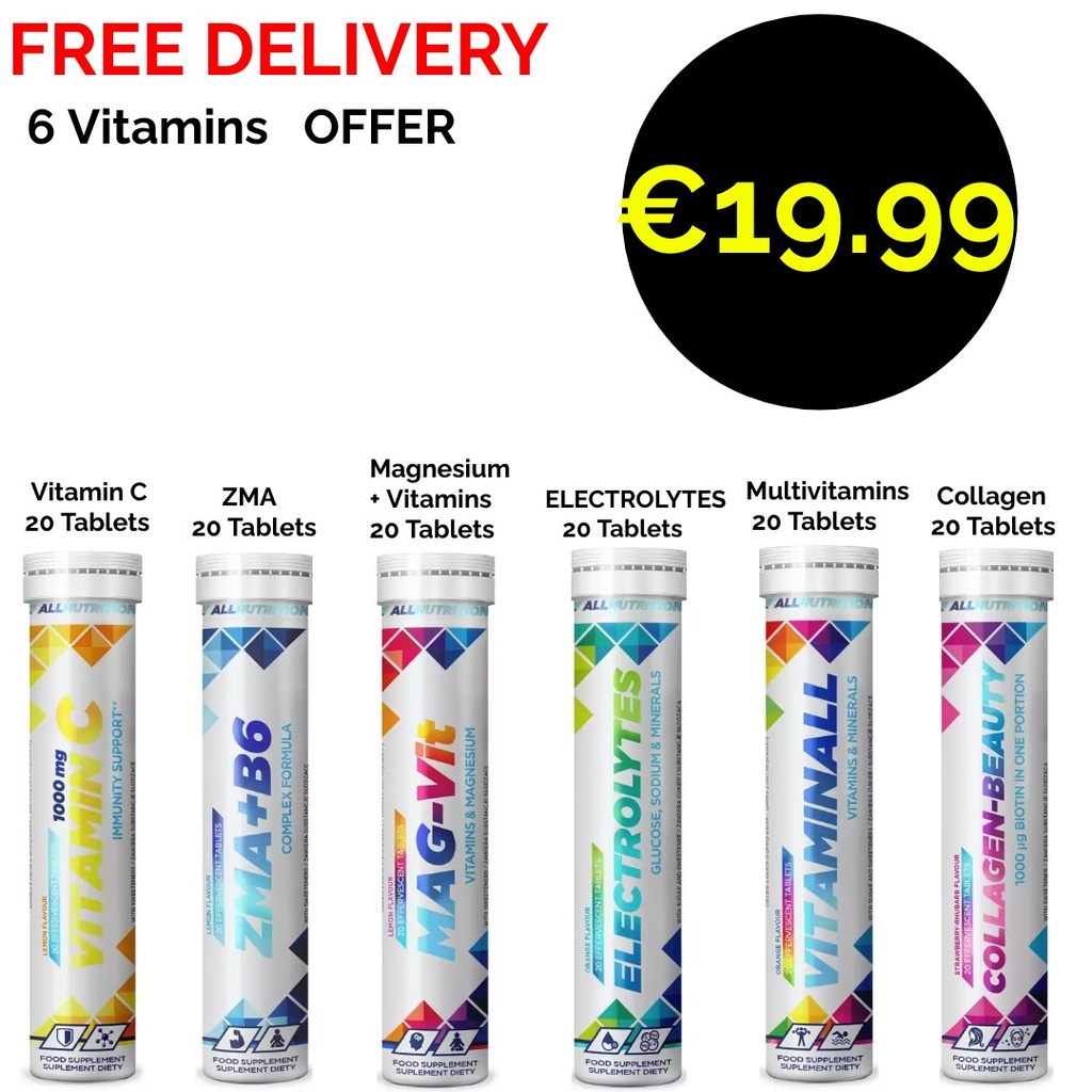All Nutrition 6 Vitamins AMAZING Offer