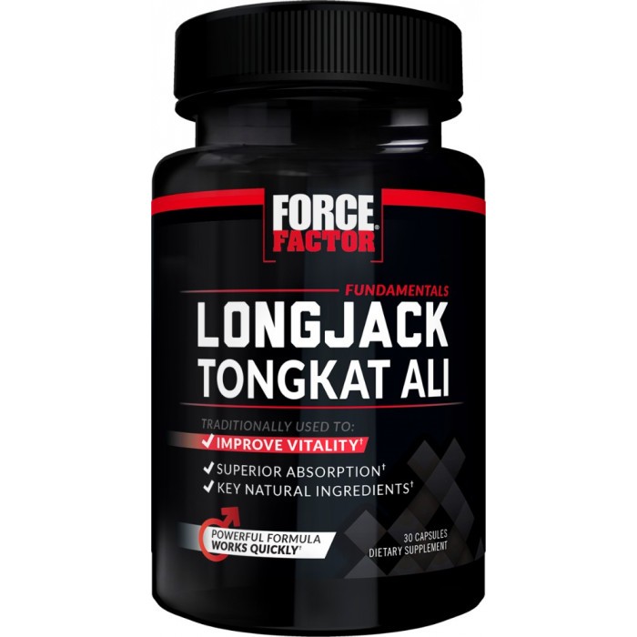 Force Factor Longjack Tongkat Ali 30  Caps