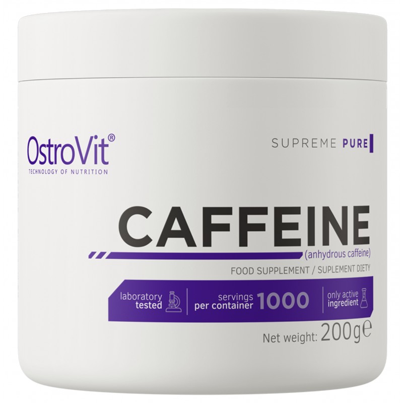 OstroVit Caffeine powder 200 g - 1000 Servings