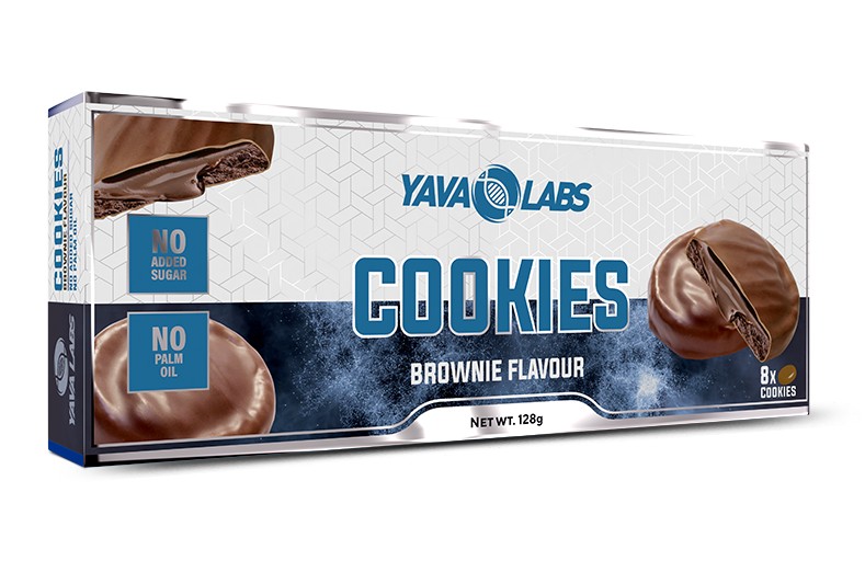 Yava Labs Protein Cookie Box 8 x 16 g
