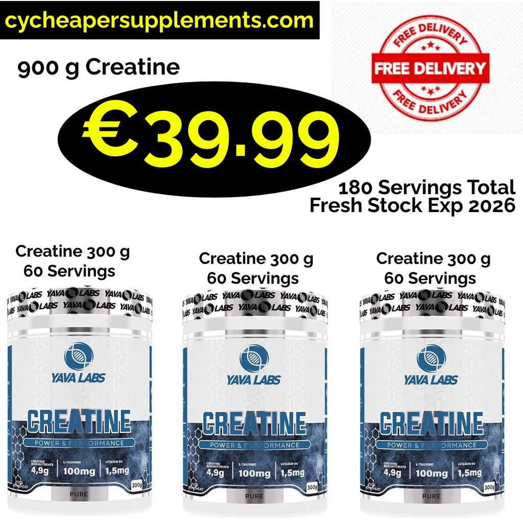 Yava Labs Creatine Powder 900 g - 180 Servings