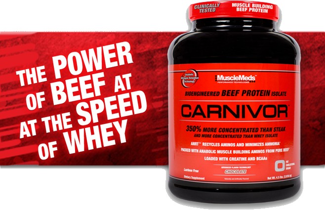 MuscleMeds Carnivor Beef Protein 4 Lbs - 56 servings