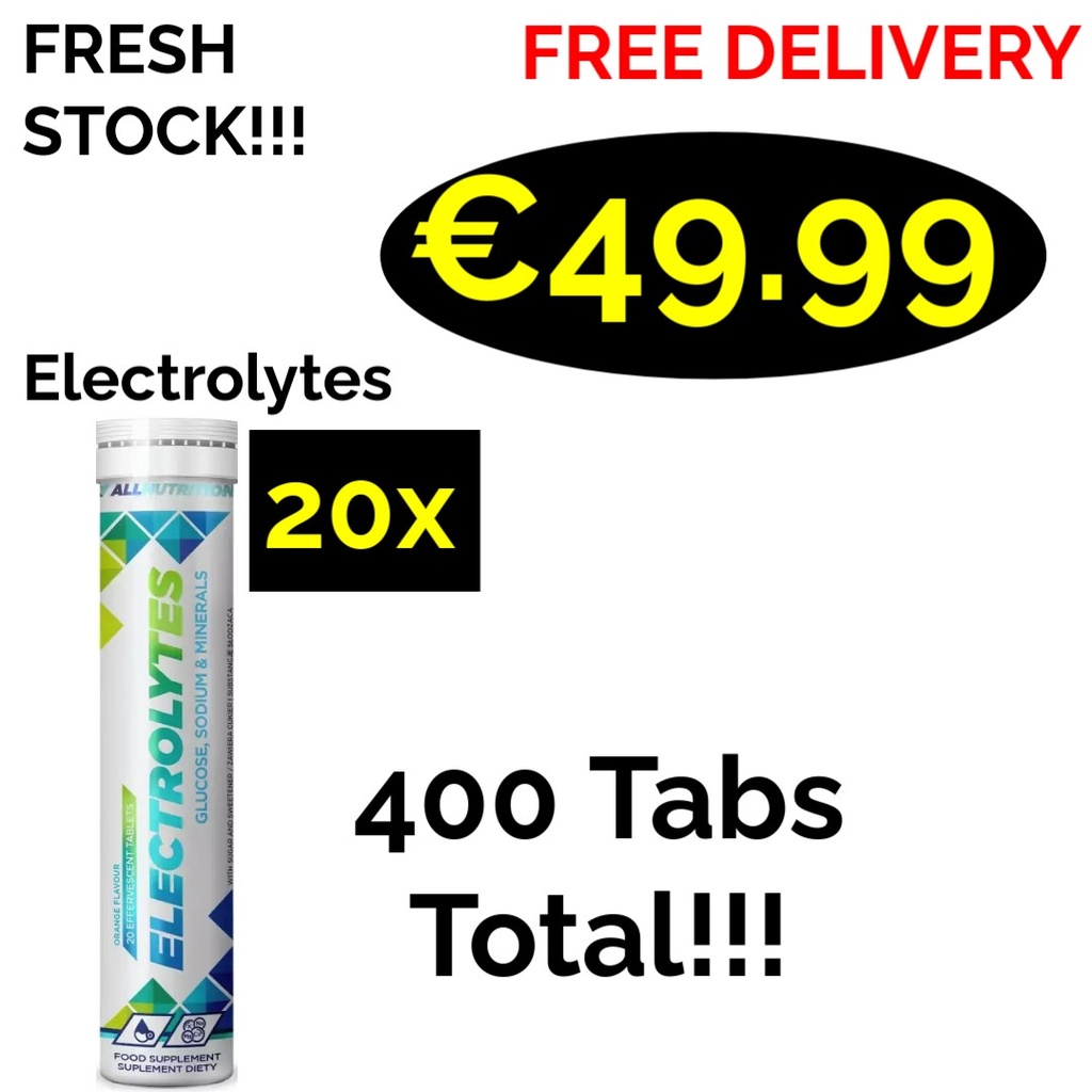 ALL Nutrition ELECTROLYTES 400 Tablets - 400 Servings
