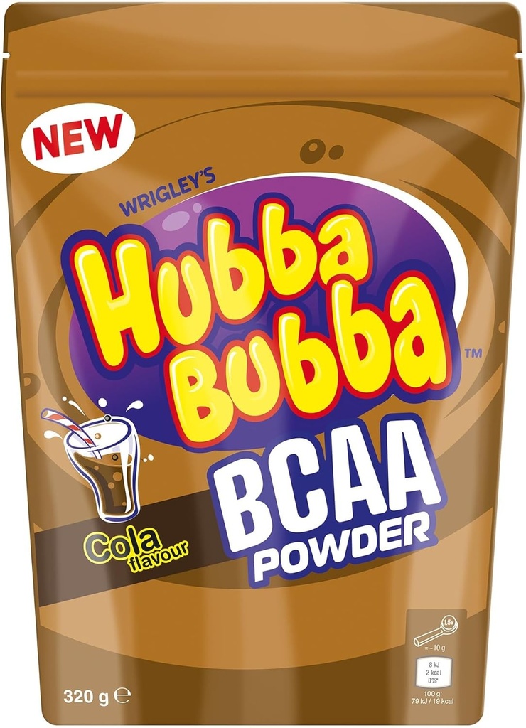 Exp 31/10/2025 Mars HUBBA BUBBA BCAA POWDER 320 g - 32 Servings