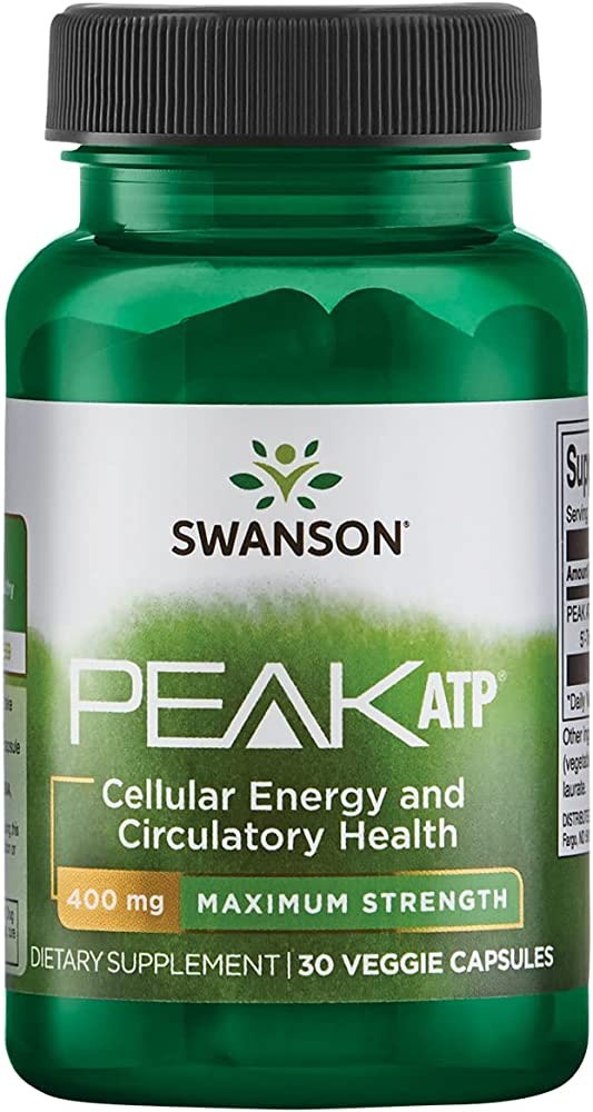 Swanson Peak ATP Maximum Strength - 30 Vcaps - 30 Servings