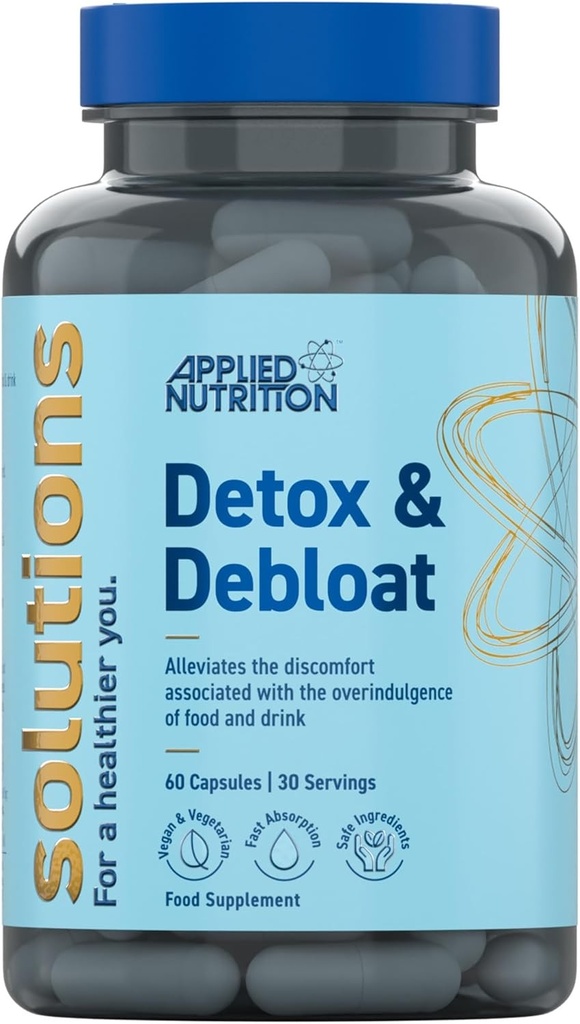 Applied Nutrition Detox & Debloat 60 Caps - 30 Servings