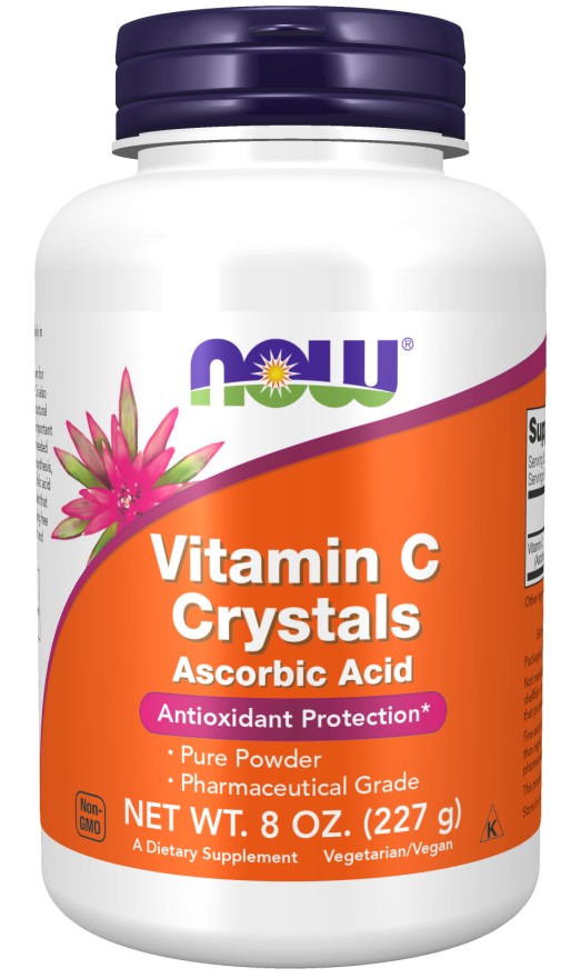 Now Vitamin C Crystals Powder 227 g - 206 Servings