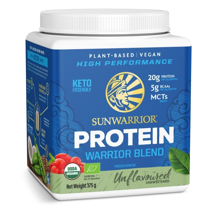Exp 05/12/2025 Sunwarrior Vegan Protein Protein Warrior Blend 375 g - 15 Servings