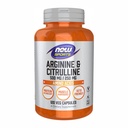 NOW Foods Arginine & Citrulline 120 Vcaps - 120 Servings