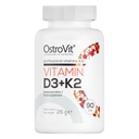 OstroVit Vitamin D3 + K2 90 Tabs - 90 Servings