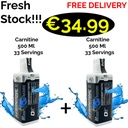 1+1 FRESH STOCK!!! CORE CHAMPS L-CARNITINE 3000 500 ML - 33 Servings