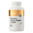 OstroVit Turmeric + Black Pepper + Ginger 90 Tabs - 90 Servings