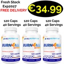 3x ALL Nutrition BURN4ALL 360 Caps - 120 Servings