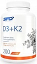SFD VITAMIN D3 + K2 200 Tabs - 200 Servings