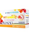 ALL Nutrition Vitamin C 1000 mg + D3 2000 IU 30 Caps - 30 Servings