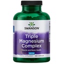 Swanson Triple Magnesium Complex 300 Capsules 400 mg - 300 Servings